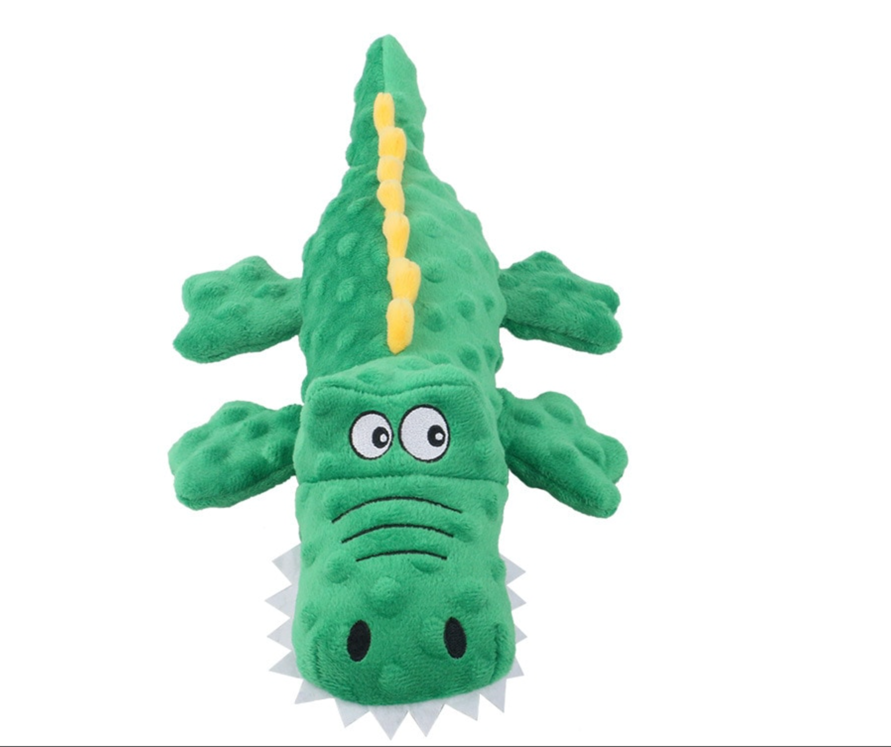 Rubber alligator fashion dog toy