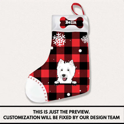 Christmas Dog Stocking