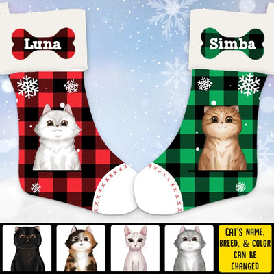 Christmas Cat Stockings