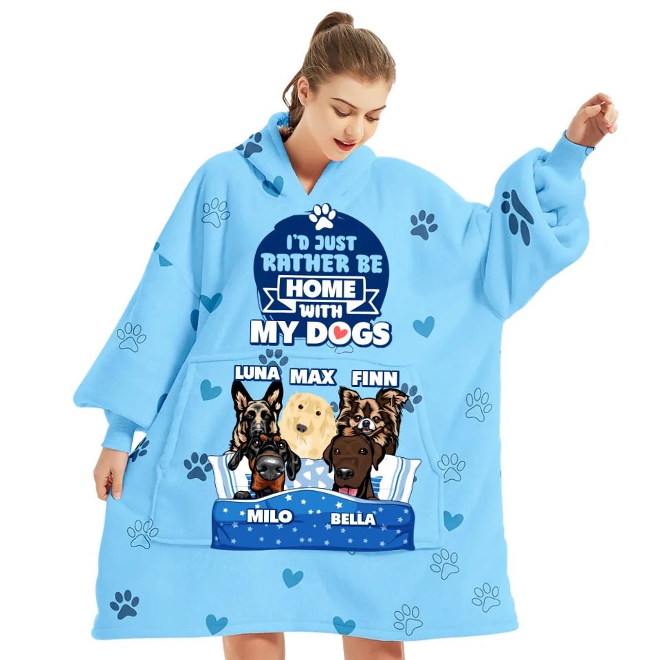 Personalized wearable blanket sale