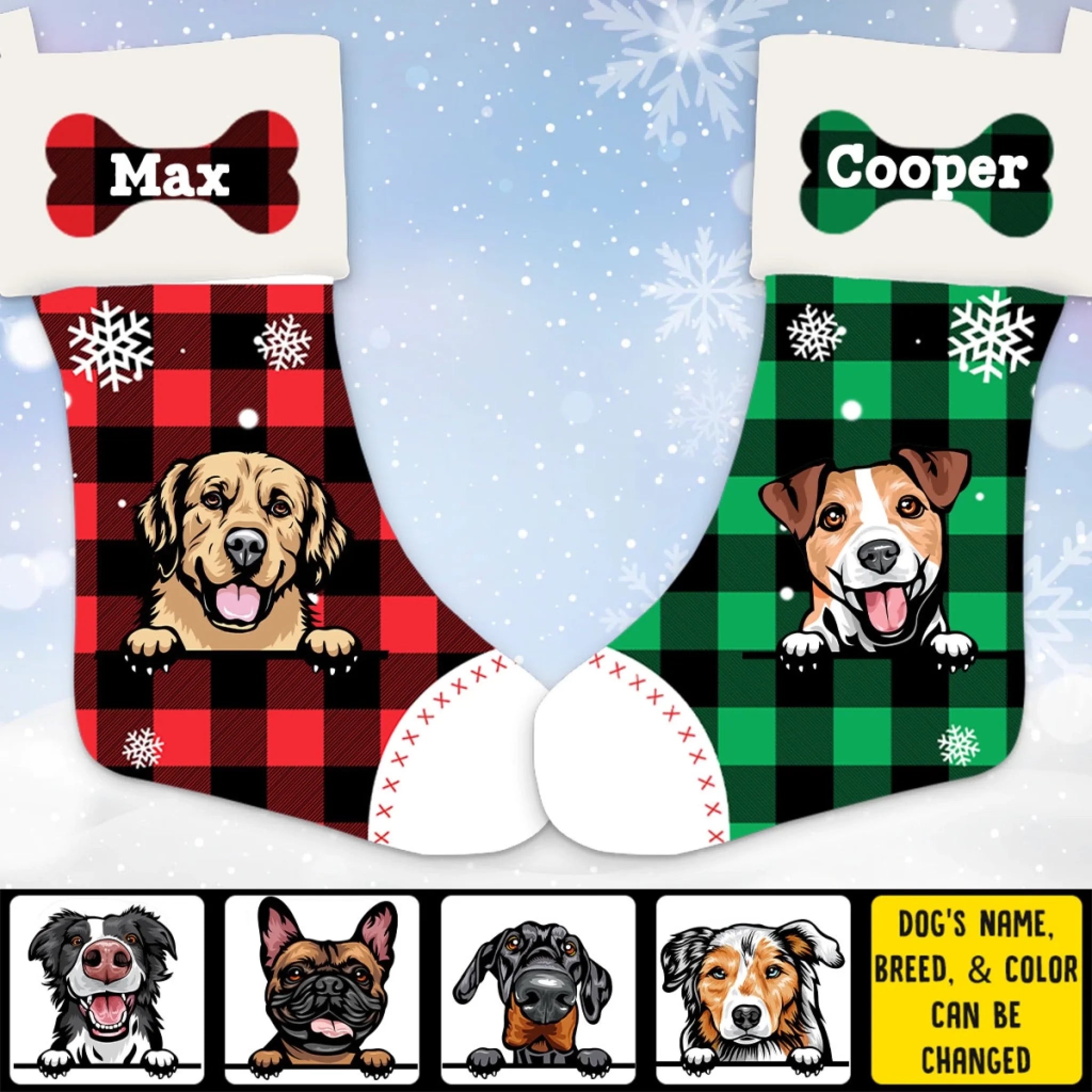 Christmas Dog Stockings