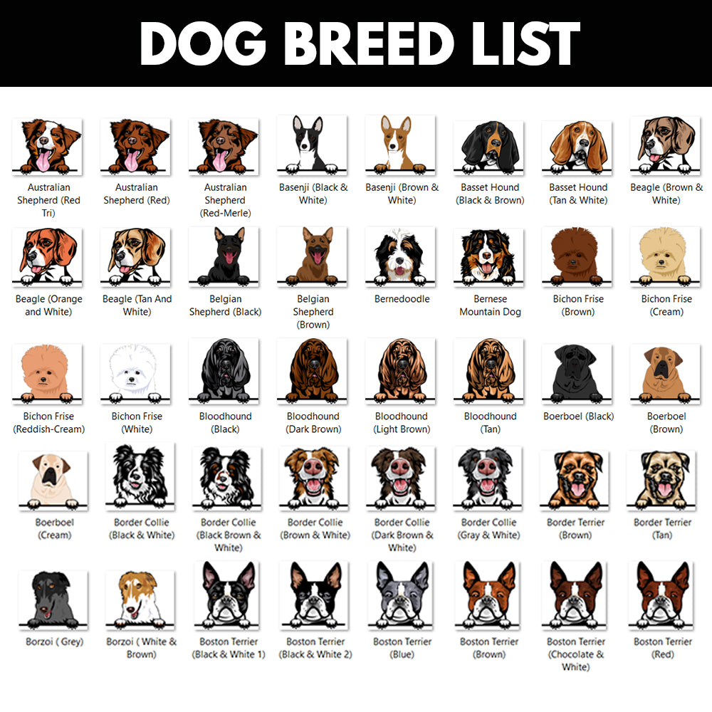 Personalized Dog Name and Breed Toy Box Mostly Paws