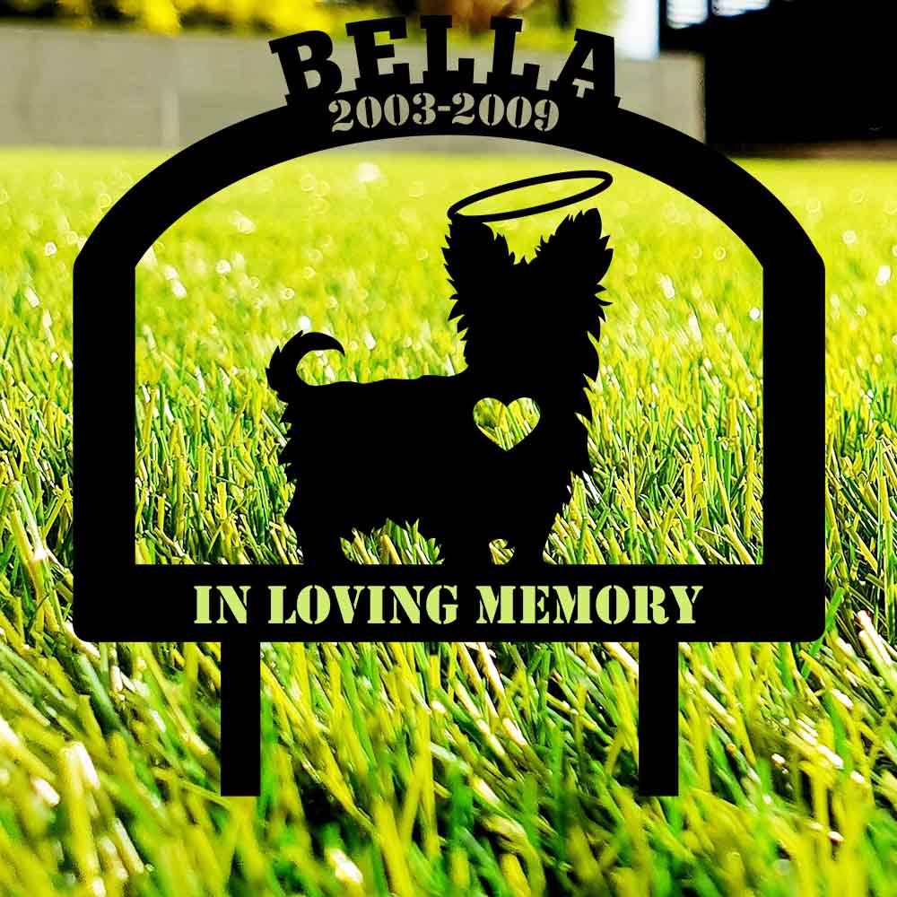 Personalized Dog Memorial Stakes